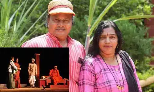 ಸಾಣೇಹಳ್ಳಿಯ ಬದಾಮಿ ಎಂಬ ರಂಗದಂಪತಿ