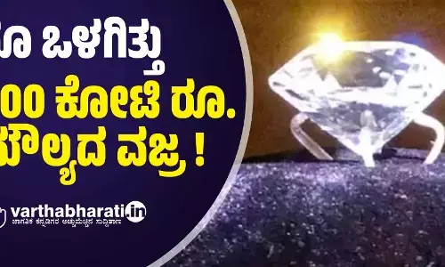 ಶೂ ಒಳಗಿತ್ತು 900 ಕೋಟಿ ರೂ. ಮೌಲ್ಯದ ವಜ್ರ !