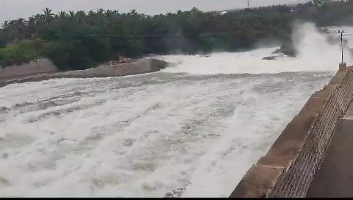 ಮಂಡ್ಯ| ಭರ್ತಿಯತ್ತ ಕೆಆರ್‌ಎಸ್ ಜಲಾಶಯ: ನದಿಗೆ ನೀರು ಬಿಡುಗಡೆ