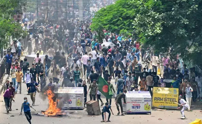 ಬಾಂಗ್ಲಾ | ಪ್ರತಿಭಟನೆ ಹಿಂಪಡೆಯಲು ವಿದ್ಯಾರ್ಥಿಗಳ ಗುಂಪು ನಕಾರ
