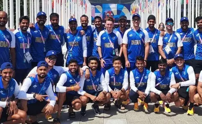 ಪ್ಯಾರಿಸ್ ಒಲಿಂಪಿಕ್ ಗೇಮ್ಸ್ ವಿಲೇಜ್ಗೆ ಆಗಮಿಸಿದ 49 ಭಾರತೀಯ ಅತ್ಲೀಟ್ಗಳು ಪ್ಯಾರಿಸ್ ಒಲಿಂಪಿಕ್ ಗೇಮ್ಸ್ ವಿಲೇಜ್ಗೆ ಆಗಮಿಸಿದ 49 ಭಾರತೀಯ ಅತ್ಲೀಟ್ಗಳು