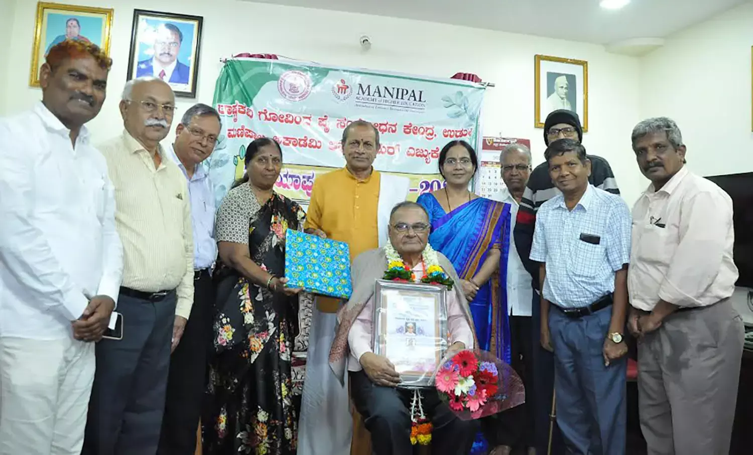 ಡಾ.ಬಿ.ವ್ಹಿ.ಶಿರೂರರಿಗೆ ಸೇಡಿಯಾಪು ಪ್ರಶಸ್ತಿ ಪ್ರದಾನ