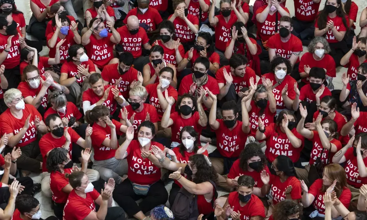 ಅಮೆರಿಕ ಸೆನೆಟ್ ನಲ್ಲಿ ಇಸ್ರೇಲ್ ಪ್ರಧಾನಿ ಭಾಷಣಕ್ಕೆ ವಿರೋಧ | ಪ್ರತಿಭಟನಾಕಾರರ ಬಂಧನ