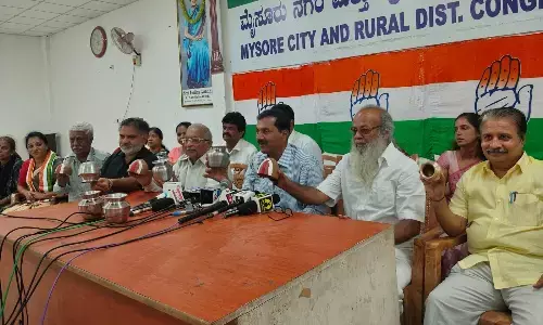 ಮೋದಿ ಸರಕಾರ ಈ ಬಾರಿಯ ಬಜೆಟ್‌ನಲ್ಲಿ ರಾಜ್ಯಕ್ಕೆ ಕೊಟ್ಟಿರುವುದು ಚೊಂಬು : ಎಂ.ಲಕ್ಷ್ಮಣ್ ವಾಗ್ದಾಳಿ