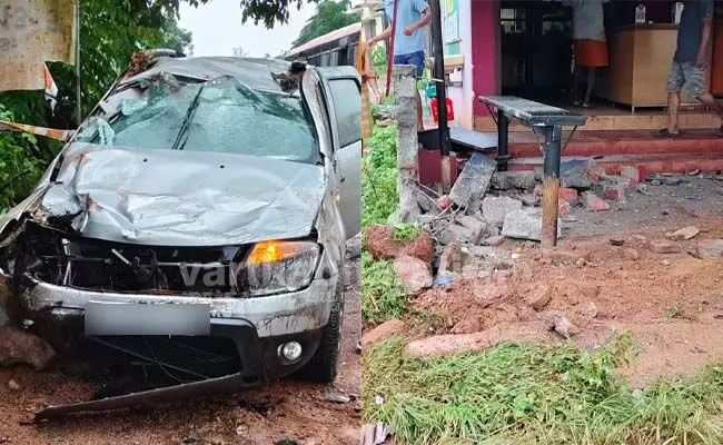 ಅಡ್ಯಾರ್‌ : ಕಾರು ಪಲ್ಟಿ; ಚಾಲಕನಿಗೆ ಗಾಯ