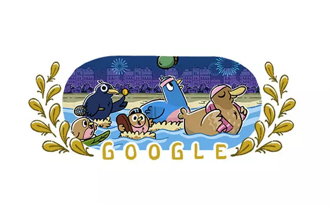 ಒಲಿಂಪಿಕ್ಸ್ | ವಿಶೇಷ ಡೂಡಲ್ ಮೂಲಕ ಸಂಭ್ರಮಿಸಿದ ಗೂಗಲ್