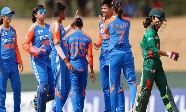 ಮಹಿಳೆಯರ ಏಶ್ಯಕಪ್ ಟಿ20 ಟೂರ್ನಿ: 9ನೇ ಬಾರಿ ಭಾರತ ಫೈನಲ್ ಗೆ