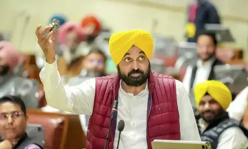 ಪ್ರತಿಭಟನಾನಿರತ ರೈತರು ದಿಲ್ಲಿ ಪ್ರವೇಶಿಸಲು ಸಾಧ್ಯವಿಲ್ಲವಾದರೆ, ನಾನವರನ್ನು ಲಾಹೋರ್ ಗೆ ಕಳಿಸಲೆ?: ಕೇಂದ್ರ ಸರಕಾರದ ವಿರುದ್ಧ ಭಗವಂತ್ ಸಿಂಗ್ ಮಾನ್ ವಾಗ್ದಾಳಿ