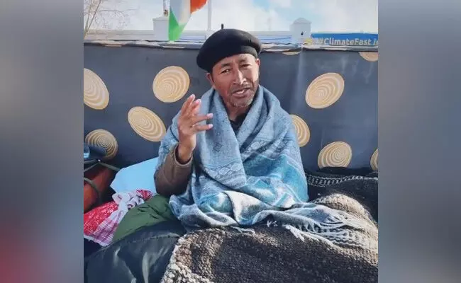 ಆಗಸ್ಟ್ 15ರೊಳಗೆ ಬೇಡಿಕೆ ಈಡೇರಿಸದಿದ್ದರೆ 28 ದಿನಗಳ ಉಪವಾಸ ಸತ್ಯಾಗ್ರಹ : ಸೋನಮ್ ವಾಂಗ್ ಚುಕ್