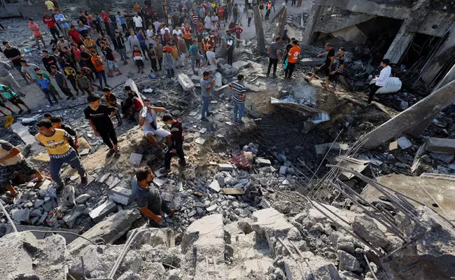 ಗಾಝಾ | ಇಸ್ರೇಲ್ ದಾಳಿಯಲ್ಲಿ 5 ಮಂದಿಯ ಮೃತ್ಯು