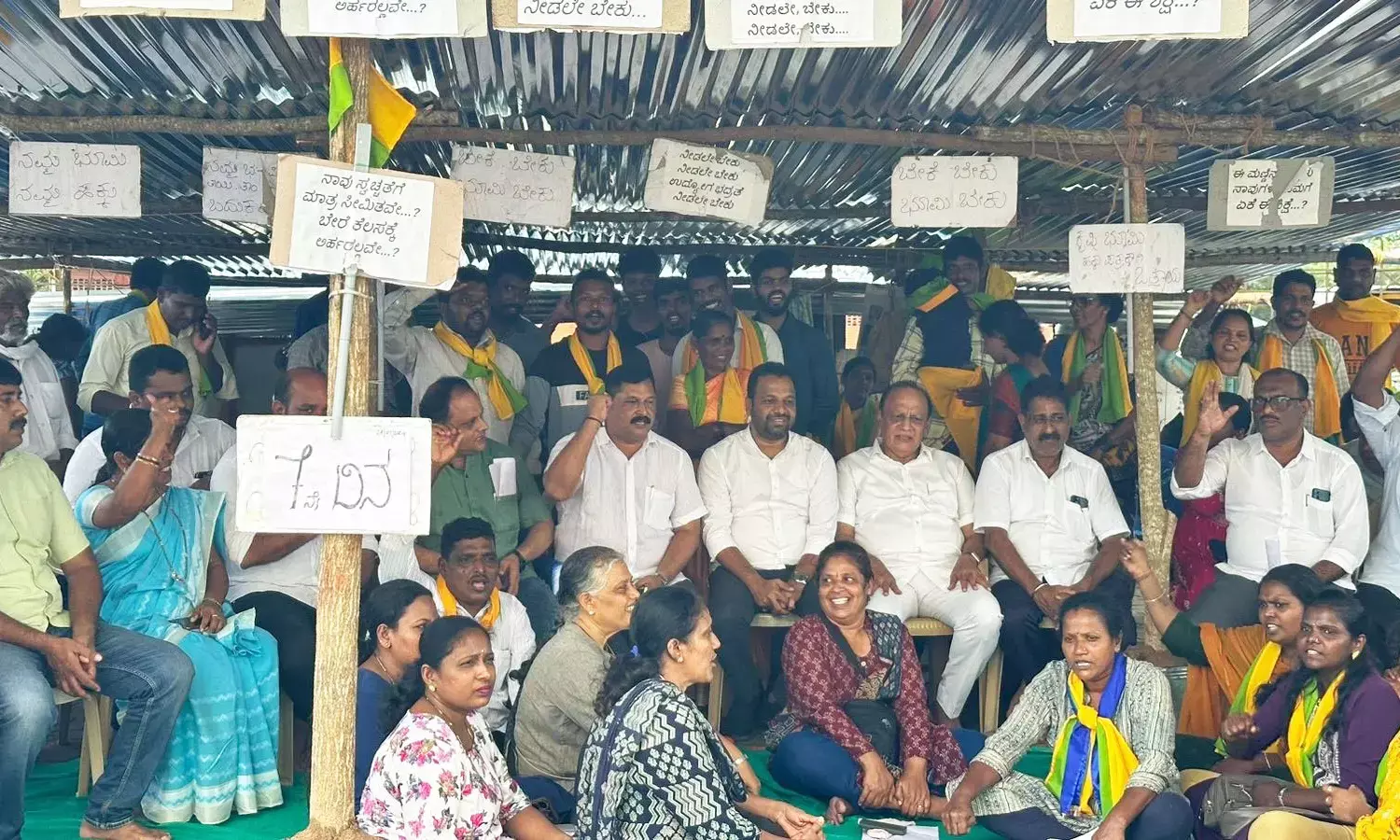 8ನೇ ದಿನಕ್ಕೆ ಕಾಲಿರಿಸಿದ ಕೊರಗರ ಅಹೋರಾತ್ರಿ ಧರಣಿ ಸತ್ಯಾಗ್ರಹ