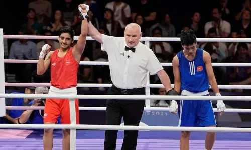 ಪ್ಯಾರಿಸ್‌ ಒಲಿಂಪಿಕ್ಸ್: ಬಾಕ್ಸಿಂಗ್ ನಲ್ಲಿ ಪ್ರೀ ಕ್ವಾರ್ಟರ್‌ಫೈನಲ್‌ ಪ್ರವೇಶಿಸಿದ ಭಾರತದ ಪ್ರೀತಿ ಪವಾರ್