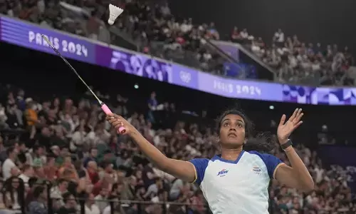 ಪ್ಯಾರಿಸ್ ಒಲಿಂಪಿಕ್ಸ್ 2024 | ಬ್ಯಾಡ್ಮಿಂಟನ್: ಭಾರತದ ಪಿ.ವಿ.ಸಿಂಧು ಶುಭಾರಂಭ