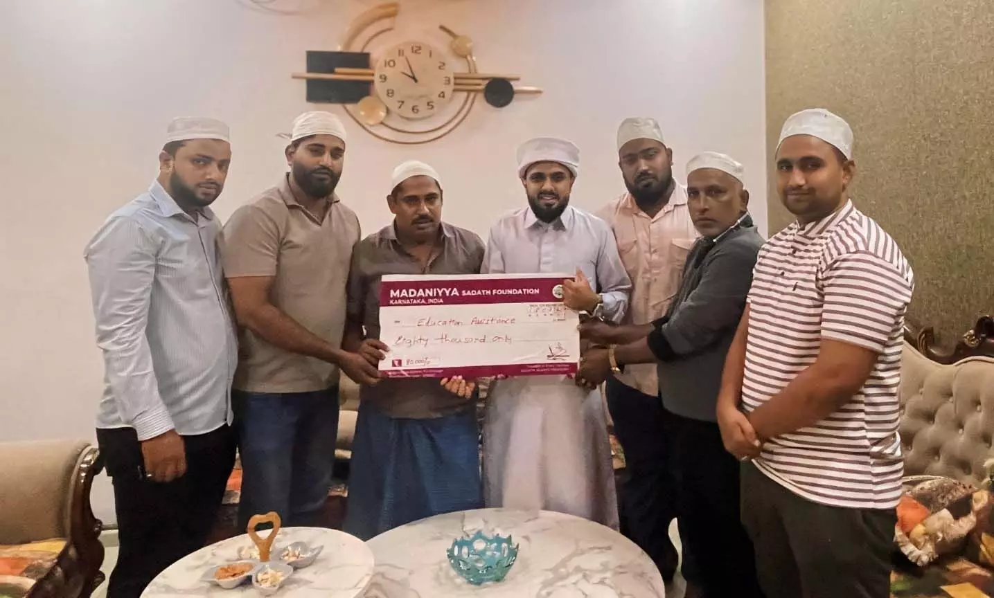 ಮದನಿಯ್ಯ ಸಾದಾತ್ ಫೌಂಡೇಶನ್ ನಿಂದ ಸಹಾಯಧನ ಬಿಡುಗಡೆ ಮದನಿಯ್ಯ ಸಾದಾತ್ ಫೌಂಡೇಶನ್ ನಿಂದ ಸಹಾಯಧನ ಬಿಡುಗಡೆ
