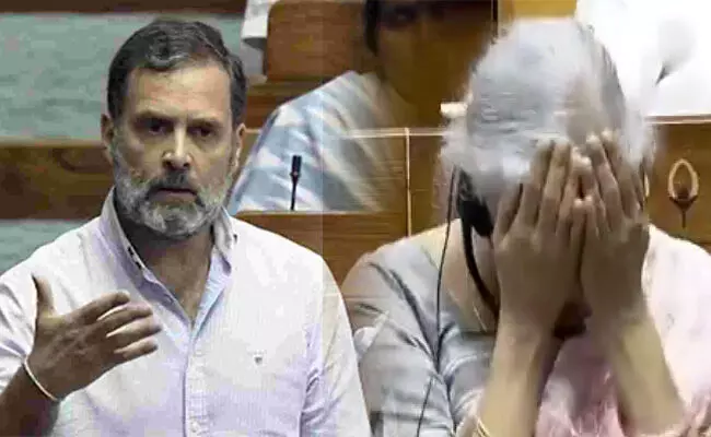 ಸಂಸತ್ತಿನಲ್ಲಿ ಜಾತಿ ಜನಗಣತಿ ಕುರಿತು ಮಾತನಾಡುವಾಗ ನಕ್ಕ ವಿತ್ತ ಸಚಿವೆಗೆ ರಾಹುಲ್‌ ಗಾಂಧಿ ತಿರುಗೇಟು