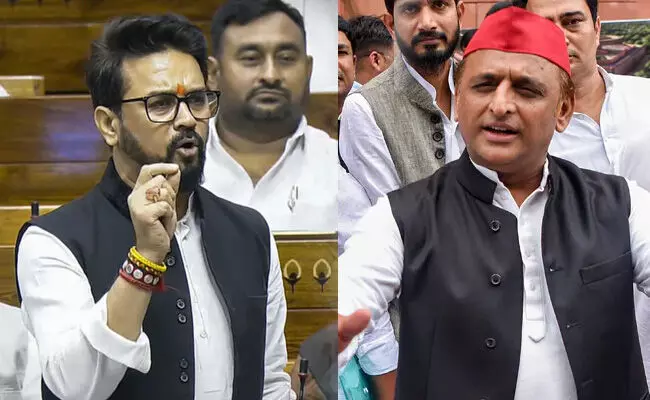 ಅಗ್ನಿಪಥ ಯೋಜನೆ | ಅಖಿಲೇಶ್ ಯಾದವ್-ಅನುರಾಗ್ ಠಾಕೂರ್ ನಡುವೆ ವಾಕ್ಸಮರ