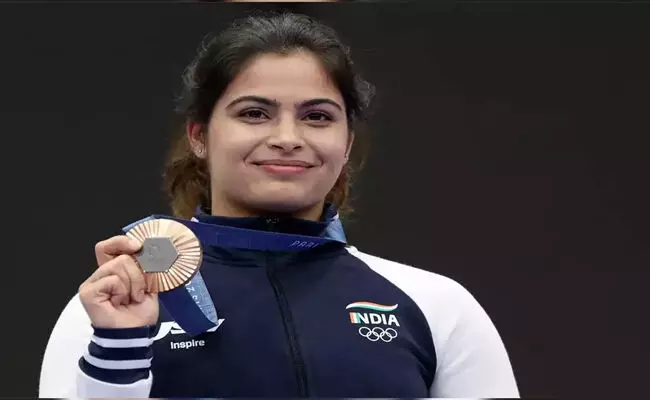 ಒಲಿಂಪಿಕ್ಸ್ ನಲ್ಲಿ 2 ಪದಕ: ಭಾರತೀಯ ಅತ್ಲೀಟ್ ಗಳ ಎಲೈಟ್ ಕ್ಲಬ್ ಗೆ ಮನು ಭಾಕರ್ ಸೇರ್ಪಡೆ