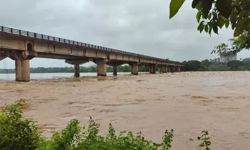 ಬಂಟ್ವಾಳ: ವ್ಯಾಪಕ ಮಳೆ; ಏರಿಕೆಯಾದ ನೇತ್ರಾವತಿ ನದಿಯ ನೀರಿನ ಮಟ್ಟ,