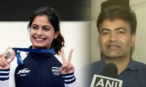 ಪ್ಯಾರಿಸ್ 2024 ರ ಒಲಿಂಪಿಕ್ಸ್‌ | ಮಗಳು ಪದಕ ಗೆಲ್ಲಲು ಪ್ರಧಾನಿ ಮೋದಿಯವರೇ ಕಾರಣ ಎಂದ ಮನು ಭಾಕರ್ ತಂದೆ!