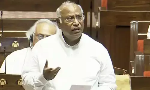 ರಾಜ್ಯಸಭೆಯಲ್ಲಿ ಭಾವುಕರಾದ ಮಲ್ಲಿಕಾರ್ಜುನ ಖರ್ಗೆ