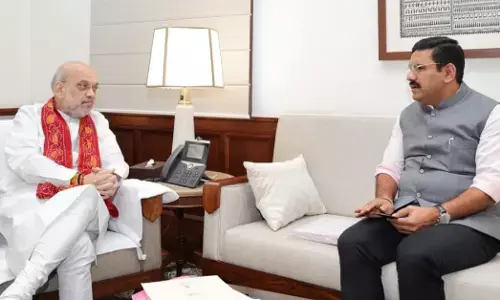 ಕೇಂದ್ರ ಗೃಹ ಸಚಿವ ಅಮಿತ್ ಶಾ ಅವರನ್ನು ಭೇಟಿ ಮಾಡಿದ ವಿಜಯೇಂದ್ರ