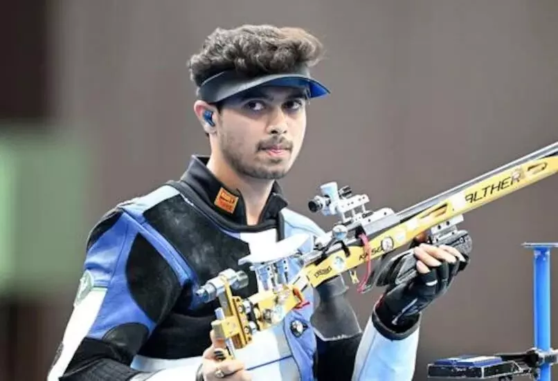 ಪ್ಯಾರಿಸ್ ಒಲಿಂಪಿಕ್ಸ್| 50 ಮೀ. ರೈಫಲ್ 3 ಪೊಸಿಷನ್ನಲ್ಲಿ ಸ್ವಪ್ನಿಲ್ಗೆ ಐತಿಹಾಸಿಕ ಕಂಚು ಪ್ಯಾರಿಸ್ ಒಲಿಂಪಿಕ್ಸ್| 50 ಮೀ. ರೈಫಲ್ 3 ಪೊಸಿಷನ್ನಲ್ಲಿ ಸ್ವಪ್ನಿಲ್ಗೆ ಐತಿಹಾಸಿಕ ಕಂಚು