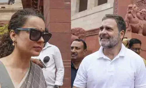 ರಾಹುಲ್ ಗಾಂಧಿ ಮದ್ಯ, ಡ್ರಗ್ಸ್ ಸೇವಿಸಿ ಸಂಸತ್ತಿಗೆ ಬರುತ್ತಾರೆ : ಕೀಳುಮಟ್ಟದ ಹೇಳಿಕೆ ನೀಡಿದ ಕಂಗನಾ ರಾಣಾವತ್