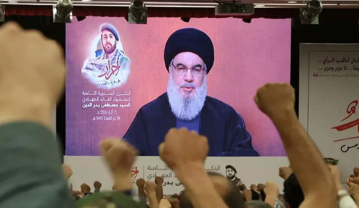 ಇಸ್ರೇಲ್ ಜೊತೆಗಿನ ಸಂಘರ್ಷ ಹೊಸ ಹಂತ ತಲುಪಿದೆ : ಹಿಜ್ಬುಲ್ಲಾ ನಾಯಕ ಹಸ್ಸನ್ ನಸ್ರಲ್ಲಾ