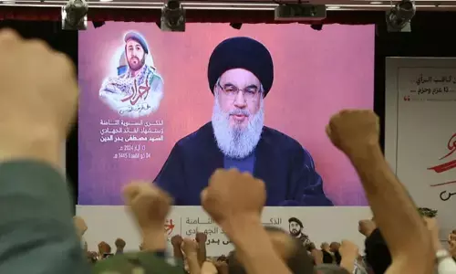 ಇಸ್ರೇಲ್ ಜೊತೆಗಿನ ಸಂಘರ್ಷ ಹೊಸ ಹಂತ ತಲುಪಿದೆ : ಹಿಜ್ಬುಲ್ಲಾ ನಾಯಕ ಹಸ್ಸನ್ ನಸ್ರಲ್ಲಾ