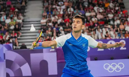 ಪ್ಯಾರಿಸ್ ಒಲಿಂಪಿಕ್ಸ್‌ | ಬ್ಯಾಡ್ಮಿಂಟನ್ ನಲ್ಲಿ ರೋಚಕ ಜಯದೊಂದಿಗೆ ಸೆಮಿಫೈನಲ್ ಪ್ರವೇಶಿಸಿದ ಲಕ್ಷ್ಯ ಸೇನ್