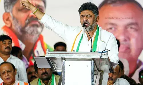 ಭ್ರಷ್ಟಾಚಾರವೇ ನಿಮ್ಮ ತಾಯಿ-ತಂದೆ, ಭ್ರಷ್ಟಾಚಾರವೇ ನಿಮ್ಮ ಬಂಧು ಬಳಗ : ಬಿಜೆಪಿ-ಜೆಡಿಎಸ್ ನಾಯಕರನ್ನು ಕುಟುಕಿದ ಡಿಕೆಶಿ