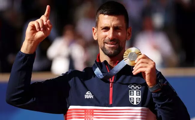 ನೊವಾಕ್ ಜೊಕೊವಿಕ್ ಕೊರಳಿಗೆ ಒಲಿಂಪಿಕ್ಸ್ ಚಿನ್ನ ನೊವಾಕ್ ಜೊಕೊವಿಕ್ ಕೊರಳಿಗೆ ಒಲಿಂಪಿಕ್ಸ್ ಚಿನ್ನ