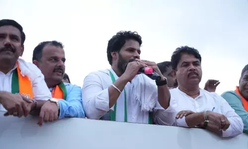 ಕಾಂಗ್ರೆಸ್ ಭ್ರಷ್ಟಾಚಾರದ ಆಡಳಿತವನ್ನು ಕೊನೆಗೊಳಿಸಲು ಗುರಿ ಮುಟ್ಟುವ ತನಕ ಹೋರಾಟ : ನಿಖಿಲ್ ಕುಮಾರಸ್ವಾಮಿ