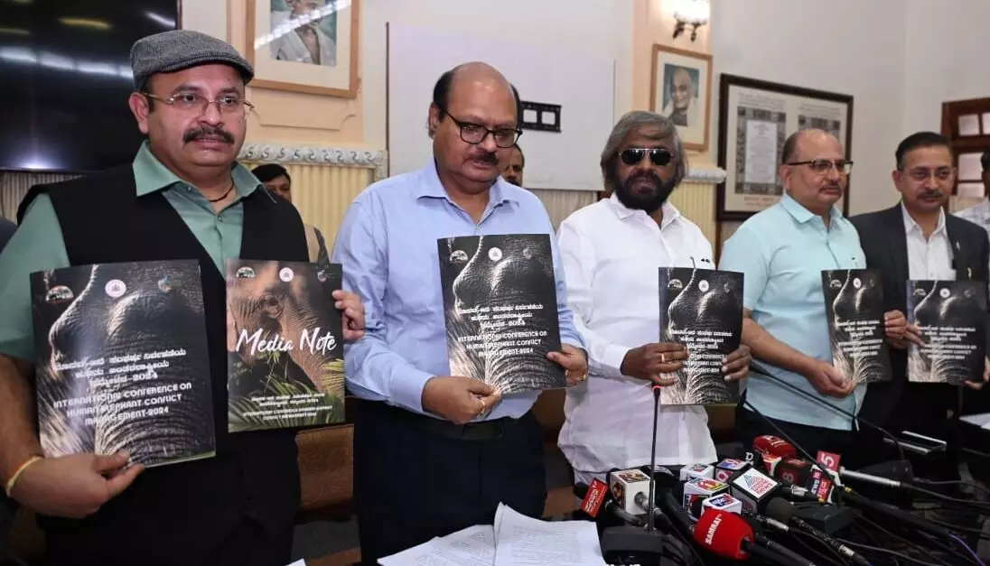 ಆ.12ಕ್ಕೆ ‘ಮಾನವ-ಆನೆ ಸಂಘರ್ಷ’ ತಡೆಗೆ ಅಂತಾರಾಷ್ಟ್ರೀಯ ಸಮ್ಮೇಳನ : ಈಶ್ವರ್‌ ಖಂಡ್ರೆ