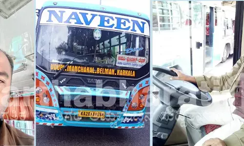 ಬಸ್ಸಿನಲ್ಲಿ ಯುವತಿ ಅಸ್ವಸ್ಥ: ಬಸ್ಸನ್ನೇ ಆಸ್ಪತ್ರೆಗೆ ಕೊಂಡೊಯ್ದು ಚಿಕಿತ್ಸೆ ಕೊಡಿಸಿದ ಚಾಲಕ-ನಿರ್ವಾಹಕ