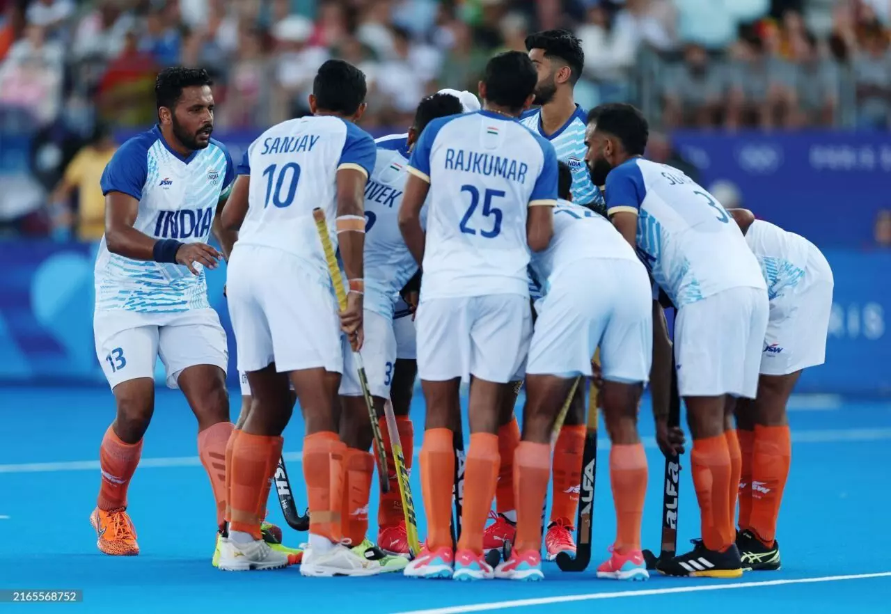 ಪ್ಯಾರಿಸ್ ಒಲಿಂಪಿಕ್ಸ್ | ಹಾಕಿ ಸೆಮಿಫೈನಲ್ ನಲ್ಲಿ ಭಾರತವನ್ನು ಸೋಲಿಸಿ ಫೈನಲ್ ಪ್ರವೇಶಿಸಿದ ಜರ್ಮನಿ ಪ್ಯಾರಿಸ್ ಒಲಿಂಪಿಕ್ಸ್ | ಹಾಕಿ ಸೆಮಿಫೈನಲ್ ನಲ್ಲಿ ಭಾರತವನ್ನು ಸೋಲಿಸಿ ಫೈನಲ್ ಪ್ರವೇಶಿಸಿದ ಜರ್ಮನಿ