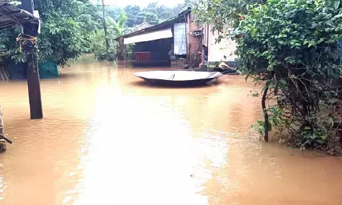 ಸಿದ್ದಾಪುರ: ಕಾವೇರಿ ನದಿಪಾತ್ರದಲ್ಲಿ ಪ್ರವಾಹದ ಭೀತಿ