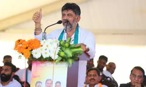 ಎಚ್‌ಡಿಕೆ ತಮ್ಮ ಹಿಂದಿನ ಯೂಟರ್ನ್ ಹೇಳಿಕೆಗಳ ಬಗ್ಗೆ ಮಂಡ್ಯದಲ್ಲಿ ಉತ್ತರ ನೀಡಲಿ : ಡಿ.ಕೆ.ಶಿವಕುಮಾರ್