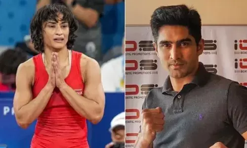 ಭಾರತದ ವಿರುದ್ಧ ಸಂಚು: ವಿನೇಶ್ ಫೋಗಟ್ ಅನರ್ಹತೆ ಕುರಿತು ವಿಜೇಂದರ್ ಸಿಂಗ್ ಪ್ರತಿಕ್ರಿಯೆ