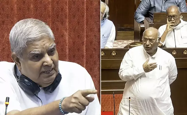 ವಿನೇಶ್ ಫೋಗಟ್ ಅನರ್ಹತೆ ವಿಚಾರ ಚರ್ಚೆಗೆ ಅನುಮತಿ ನಿರಾಕರಣೆ: ರಾಜ್ಯಸಭೆಯಿಂದ ಹೊರನಡೆದ ಇಂಡಿಯಾ ಸಂಸದರು ವಿನೇಶ್ ಫೋಗಟ್ ಅನರ್ಹತೆ ವಿಚಾರ ಚರ್ಚೆಗೆ ಅನುಮತಿ ನಿರಾಕರಣೆ: ರಾಜ್ಯಸಭೆಯಿಂದ ಹೊರನಡೆದ ಇಂಡಿಯಾ ಸಂಸದರು