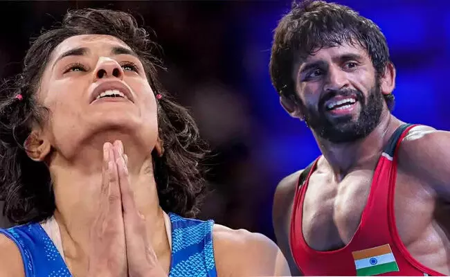 ವಿನೇಶ್, ನೀವು ಸೋತಿಲ್ಲ, ನಿಮ್ಮನ್ನು ಸೋಲಿಸಲಾಗಿದೆ: ಬಜರಂಗ್ ಪುನಿಯಾ ವಿನೇಶ್, ನೀವು ಸೋತಿಲ್ಲ, ನಿಮ್ಮನ್ನು ಸೋಲಿಸಲಾಗಿದೆ: ಬಜರಂಗ್ ಪುನಿಯಾ