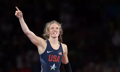 ಮಹಿಳೆಯರ 50 ಕೆಜಿ ಕುಸ್ತಿ ಫೈನಲ್ ಸಾರಾಗೆ ಸ್ವರ್ಣ,ಲೊಪೆಝ್ ಗೆ ಬೆಳ್ಳಿ