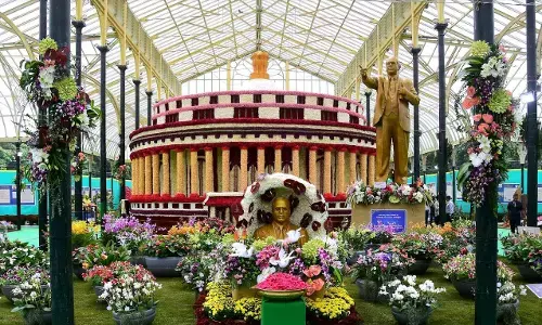 ಡಾ.ಬಿ.ಆರ್.ಅಂಬೇಡ್ಕರ್ ವಿಷಯಾಧಾರಿತ ಫಲಪುಷ್ಪ ಪ್ರದರ್ಶನ