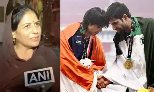 ನದೀಮ್ ನಮ್ಮ ಮಗ ಇದ್ದಂತೆ: ಭಾವುಕರಾದ ಚೋಪ್ರಾ ತಾಯಿ