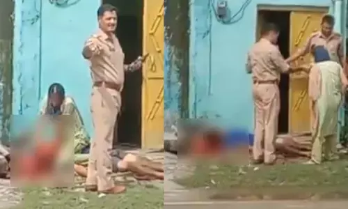 ಗಂಡನ ತಲೆಯನ್ನು ಇಟ್ಟಿಗೆಯಿಂದ ಜಜ್ಜಿ ಕೊಂದ ಮಹಿಳೆ; ಉತ್ತರ ಪ್ರದೇಶದಲ್ಲಿ ನಡೆದ ಭೀಕರ ಘಟನೆಯ ವಿಡಿಯೋ ವೈರಲ್