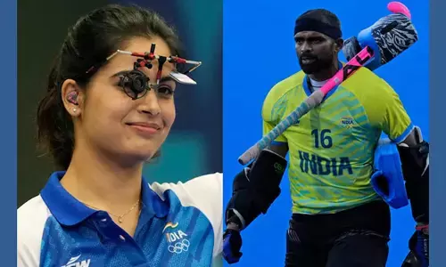 ನಾಳೆ ಪ್ಯಾರಿಸ್ ಒಲಿಂಪಿಕ್ಸ್ ಕ್ರೀಡಾಕೂಟಕ್ಕೆ ತೆರೆ | ಶೂಟರ್ ಮನು ಭಾಕರ್, ಹಾಕಿ ಗೋಲ್‌ಕೀಪರ್ ಶ್ರೀಜೇಶ್ ಭಾರತದ ಧ್ವಜಧಾರಿಗಳು