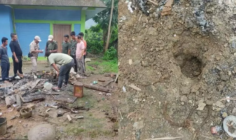 ಮಣಿಪುರ: ಬಾಂಬ್ ಸ್ಫೋಟದಲ್ಲಿ ಮಾಜಿ ಶಾಸಕನ ಪತ್ನಿ ಮೃತ್ಯು ಮಣಿಪುರ: ಬಾಂಬ್ ಸ್ಫೋಟದಲ್ಲಿ ಮಾಜಿ ಶಾಸಕನ ಪತ್ನಿ ಮೃತ್ಯು