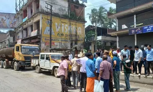 ಮೆಲ್ಕಾರ್: ಮಂಗಳೂರು- ಬೆಂಗಳೂರು ರಾಷ್ಟ್ರೀಯ ಹೆದ್ದಾರಿ ದುರವಸ್ಥೆ ವಿರುದ್ಧ ಪ್ರತಿಭಟನೆ