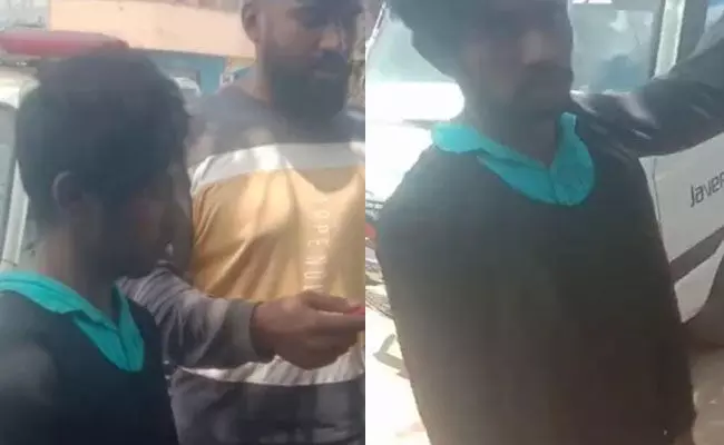 ಚಿಕ್ಕಮಗಳೂರು | ಬುರ್ಖಾ ಧರಿಸಿ ಭಿಕ್ಷೆ ಬೇಡುತ್ತಿದ್ದ ಯುವಕ : ಸಾರ್ವಜನಿಕರಿಂದ ಥಳಿತ