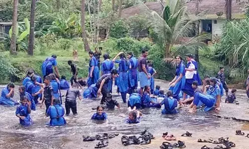 ಹೇರೂರು: ಗದ್ದೆಗಳಿದ ಸ್ಕೌಟ್ ಗೈಡ್ಸ್ ವಿದ್ಯಾರ್ಥಿಗಳು